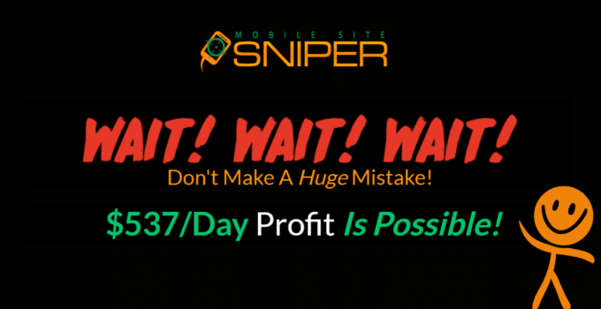 is mobile site sniper a scam